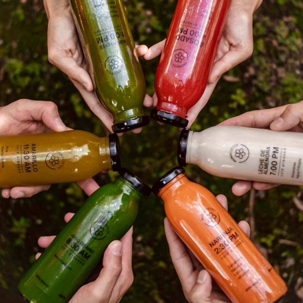 La tejedora comida SALUD bebidas jugos distrito creativo cumbaya ecuador quito detox
